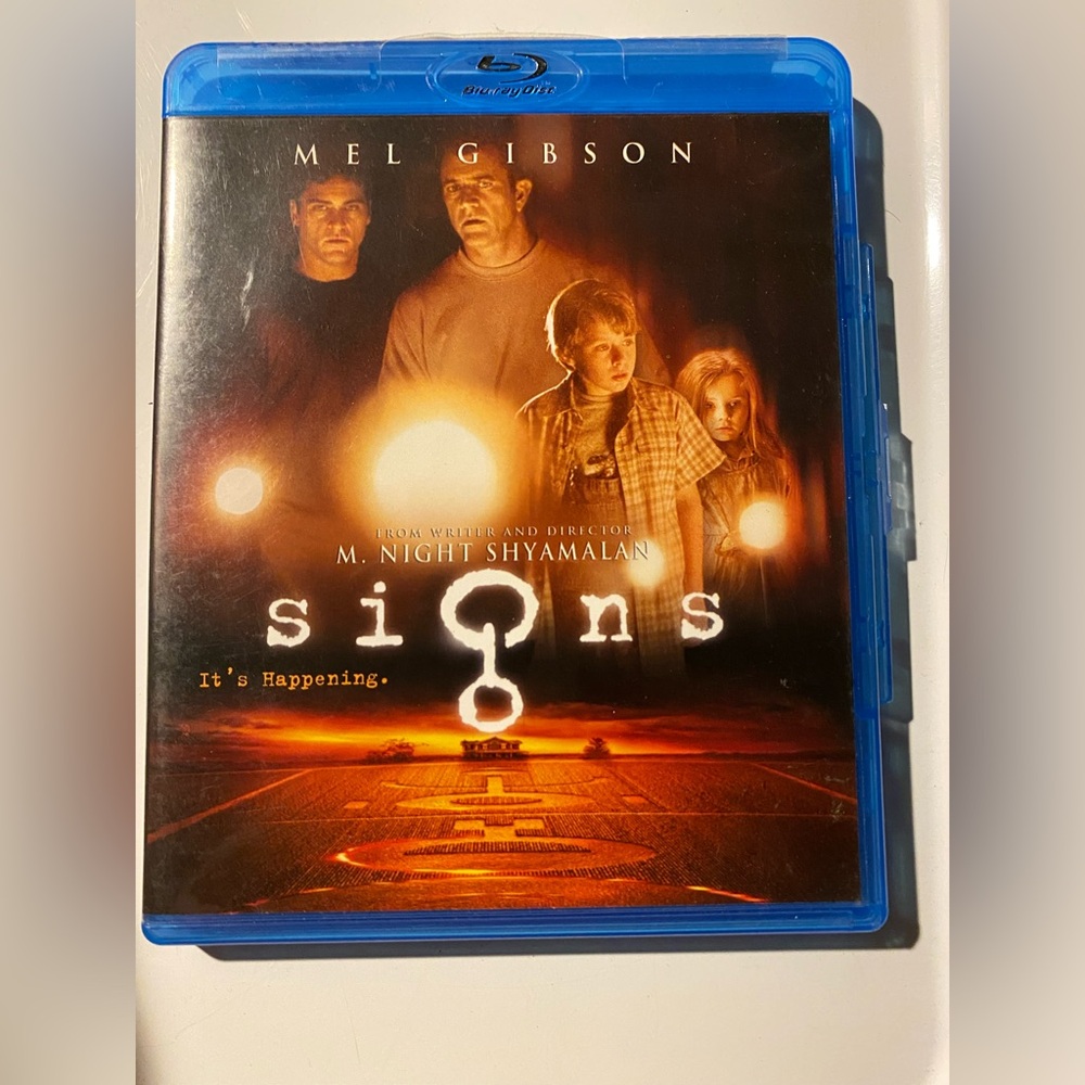 Signs (Blu-ray, 2002) Mel Gibson